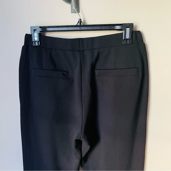 TOV Black Zip Front Flare Leg Stretch Pant - Picture 4 of 6